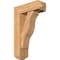 Ekena Millwork Funston Craftsman Smooth Bracket w/ Offset Brace, Western Red Cedar, 7 1/2"W x 22"D x 34"H BKT0806X22X34FST04SWR - alternate 1